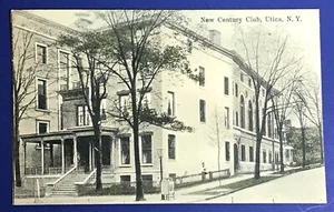 New Century Club, Utica, NY postally used 1912 - Picture 1 of 2