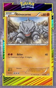 đRhinocorne - XY:GĂ©nĂ©rations - 49/83 - Carte Pokemon Française - Picture 1 of 1