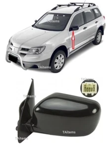 LEFT WING MIRROR ELECTRIC HEATED fits for MITSUBISHI OUTLANDER 2003-2006 - Picture 1 of 6