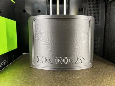 Placa numeradora de triciclo Honda Atc70 Foto 1 de 4