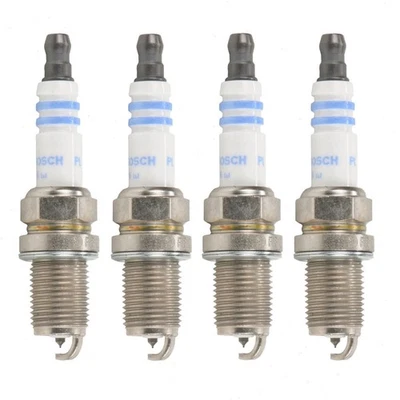 4 pc Bosch Platinum Spark Plugs for 1993-1997 Mazda MX-6 2.0L L4 Ignition zl - Image 1 of 4