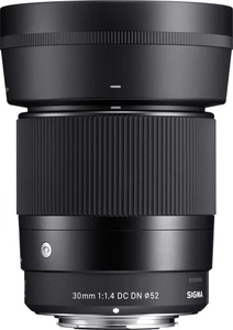 Sigma 30mm F1.4 DC DN Contemporary Lens for Nikon Z Mount with Lens Hood (Black) - Picture 1 of 1