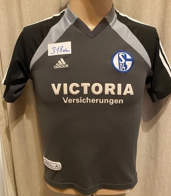 FC Schalke 04 Adidas Ausweich Trikot 2001/02 "VICTORIA Versicherungen" Gr.152 - Bild 1 von 4