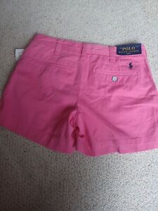 New Women's Ralph Lauren Pink Shorts 2