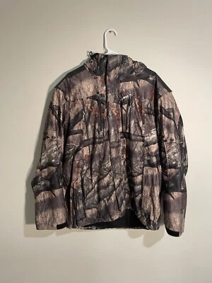 Vintage LL Bean x Mossy Oak Treestand XL Camo Jacket 1/2 Zip Hunting Camouflage - Image 1 of 4