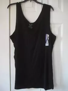 Camiseta sin mangas y corta para dama talla 5X negra nueva con etiquetas - Imagen 1 de 1