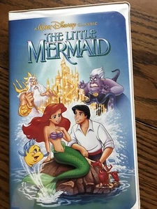 Original BANNED Cover Art The Little Mermaid (Disney VHS) - RARE, DISCONTINUED - Picture 1 of 5