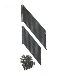 1 Satz Speichen M 4,5 AWO T Hinterrad schwarz/chrom Kleeblatt - Bild 1 von 1