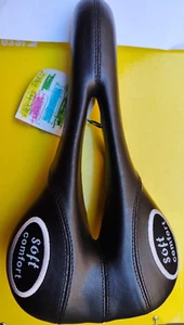 NOS RACING SADDLLE SOFT COMFORT CIONLLI BRAND SELLA BICI CORSA - Picture 1 of 16