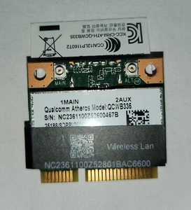 Qualcomm Atheros QCWB335 WLAN WiFi Mini PCI-E 802.11n Acer Extensa 2519-C015 - Bild 1 von 1