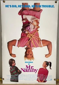 MR. NANNY DS ROLLED ORIGINAL ONE SHEET MOVIE POSTER HULK HOGAN (1993) - Picture 1 of 1