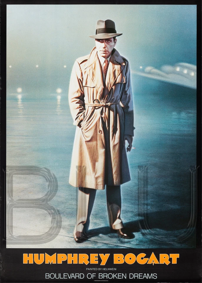 Boulevard of Broken Dreams, Humphrey Bogart 13x19" Photo Print