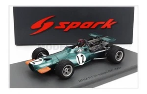 Spark-Model S2345 BRM - F1 139 N 12 Italy GP 1969 Jackie Oliver - Green Yellow - - Picture 1 of 2