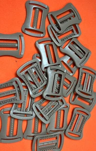Plastic 1" Sternum strap anchor Set of 25. Fifty pieces total - Picture 1 of 3