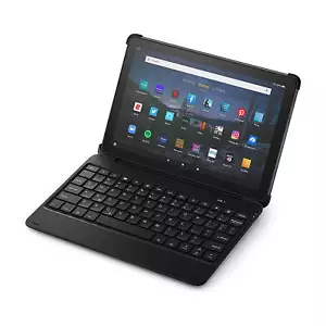All-New, Made for Amazon Bluetooth Keyboard UK Case for Amazon Fire HD 10-11 gen - Picture 1 of 5