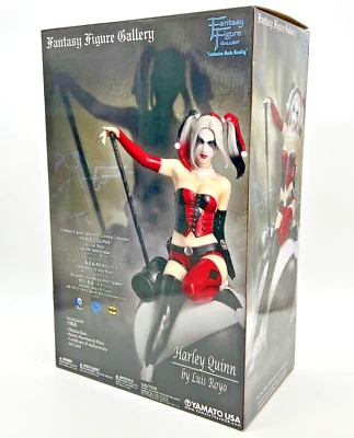 Galería de figuras de fantasía DC Comics Harley Quinn por LUIS ROYO Estatua • NUEVO Foto 1 de 4