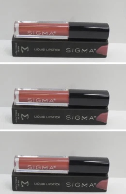 SIGMA MINI LÁPIZ LABIAL LÍQUIDO FABLE 0,05 OZ EN CAJA (LOTE DE 3) Foto 1 de 3