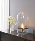 Kenroy Home Braxton Accent Table Lamp Clear Glass  