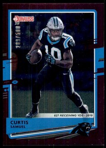 2020 Donruss Season Stat Line #54 Curtis Samuel /500