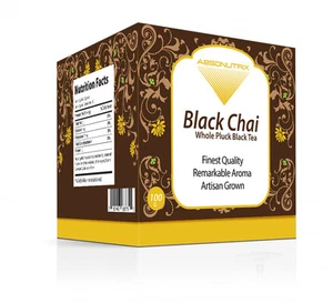 Absonutrix Black Chai tè nero integrale peluche aroma straordinario made in USA - Foto 1 di 2