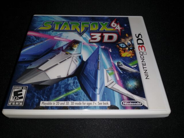 Star Fox 64 3D Nintendo 3DS Box Art Cover by Willy105