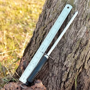 13 Zoll Wetzstahl Honstab Oval Stick Küche Schärfer Messer - Bild 1 von 5