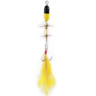 Premium Feather Fish Hook Spinnerbaits for Successful Fishing Experience