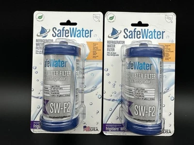 Filtros de agua para refrigerador de repuesto de agua segura 2-Frigidaire WFCB EE. UU. SW-F2 Foto 1 de 4