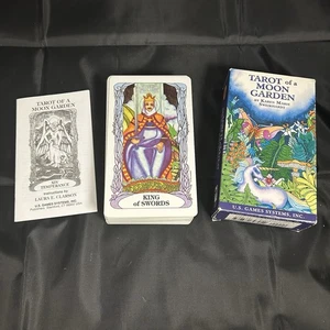 Tarot of a Moon Garden Cards Deck US Games System Complete With Instruction Book - Picture 1 of 7