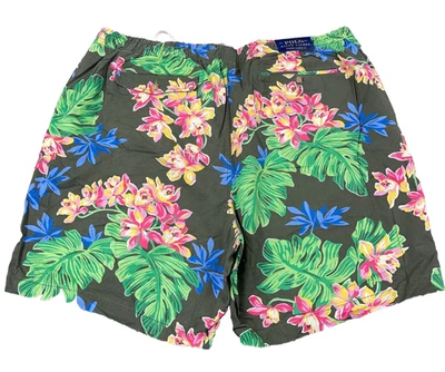 Bañador Polo Ralph Lauren Hombre 2XB Verde Rosa Floral Elastizado Calce Clásico Foto 1 de 4