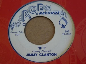 JIMMY CLANTON-IF I-ACE - Imagen 1 de 2