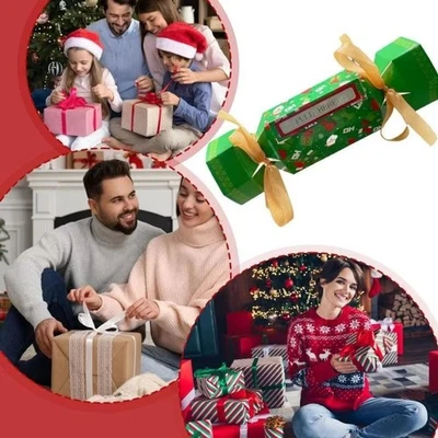 Christmas Gifts Cash Money Holder Paper Cash Pull Boxes Christmas Candy Box