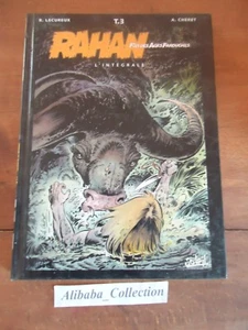 Comic Book Rahan Integral Sun 3 Black Lecureux Cheret Album Lot B - Picture 1 of 4