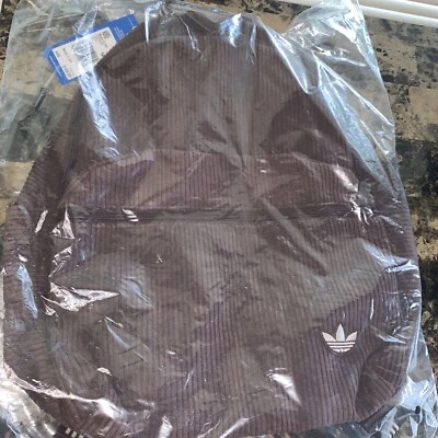 Mochila Adidas Next+ Veludo Marrom Sombra - NOVA em folha - Imagem 1 de 4