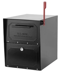Architectural Mailboxes Oasis TriBolt Galvanized Steel, Locking Post Mount Ma... - Picture 1 of 9