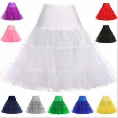 Petticoat Tüllrock Rockabilly Reifrock f Brautkleid Tutu Tanz Ballett Rock TOP - Bild 1 von 2