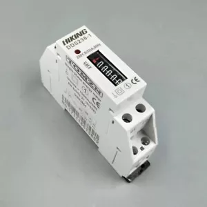 Din Rail KWH Energy Meter 5 (32) Amp 240v Electric Credit Analogue *UK Seller* - Picture 1 of 3
