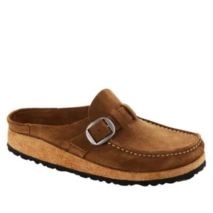 BIRKENSTOCK Buckley NARROW Clogs Mules Moccasin Slide Leather shoes CHOOSE COLOR - Picture 1 of 7
