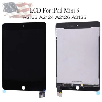 OEM LCD Display Touch Screen Digitizer Fix For iPad Mini 5 A2133 2124 2126 2125 - Image 1 of 4