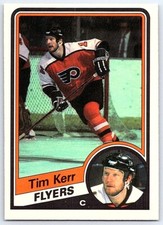 1984-85 O-Pee-Chee Tim Kerr Philadelphia Flyers #162