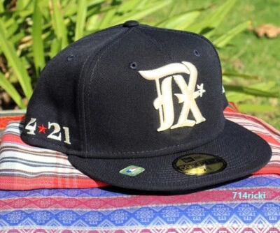 2023 MLB City Connect Texas Rangers Fitted Hat New Era 59FIFTY On Field - Image 1 of 4