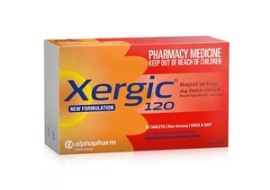 Telfast 120mg 10 / 30 Tablets / Generic Fexofenadine Hayfever Allergy Relief - Picture 1 of 18