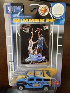 Vintage Hotwheels Matchbox Diecast NBA Fleer 2004 Blue Uniform CARMELO - Picture 1 of 3