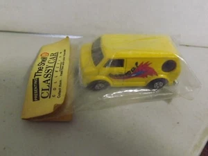 Rare Summer Bedford Van Yellow "Dashes" Baggie Car Shell Classy Car Collection - Picture 1 of 8