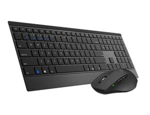 RAPOO 9500M Bluetooth & 2.4G Wireless Multi-mode Keyboard Mouse Combo Black - 13 - Picture 1 of 1