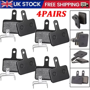 4Pairs Mountain Bike Bicycle Disc Brake Pads For Shimano Mechanical/Hydraulic 8x - Picture 1 of 14