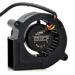 For ADDA AB05012DX200600 Fan Blower Fan Cooling Fan 3-wire 12V 0.15A Fan - Picture 1 of 5