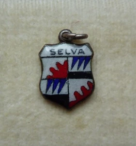 Bettelarmband Wappen Emaille Silber Selva Gemeinde Wolkenstein Gröden Italien - Bild 1 von 1