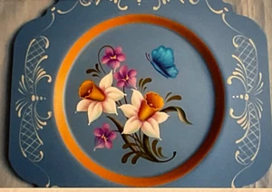 Sarah Freeman Painting Tole Springtime Daffodils Flowers JoSonja’s Paints 2009 - Picture 1 of 6