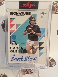 2023 Leaf Signature Series 1/1 Brock Glenn Auto BA-BG1 Sealed FLORIDA STATE - Picture 1 of 2